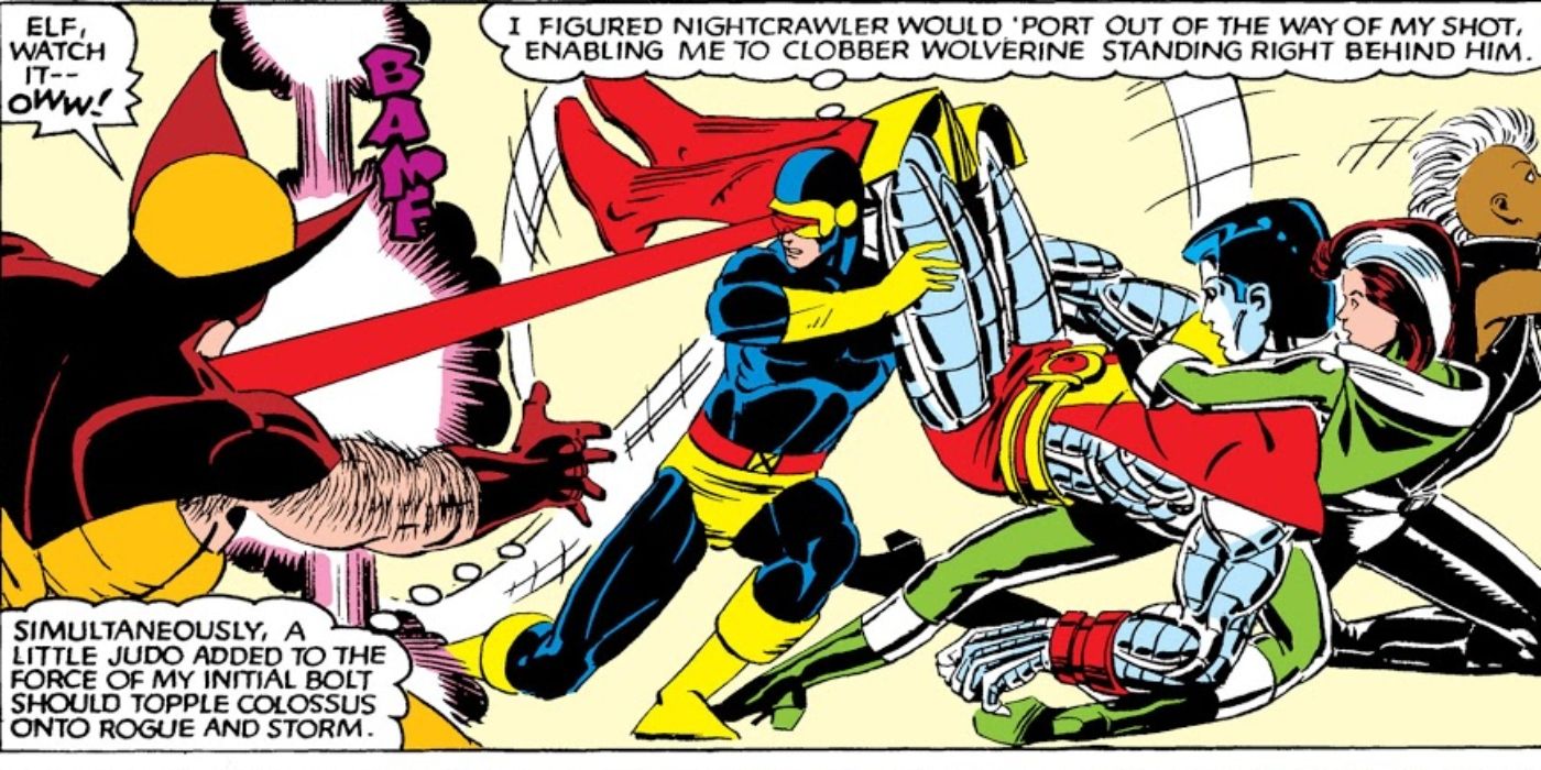 Cyclops single-handedly defeats the X-Men