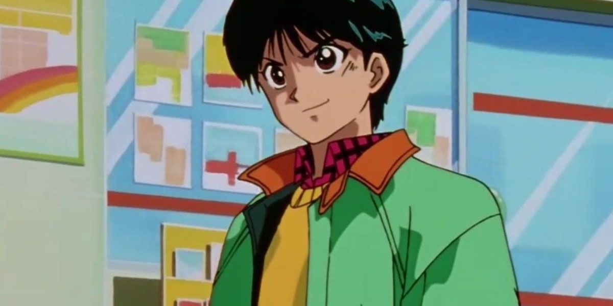 Yusuke Urameshi in Yu Yu Hakusho.