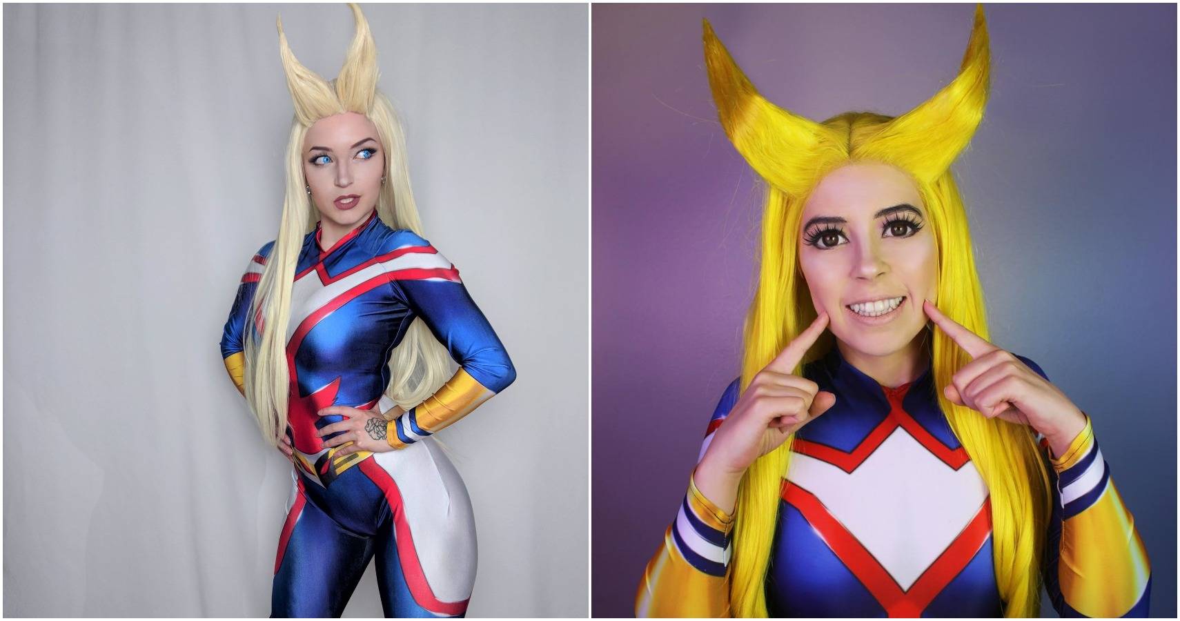 All might cosplay genderbend bnha