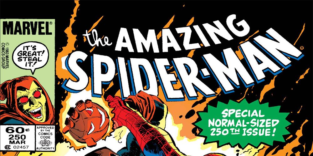Amazing spider-man 250 corner box with hobgoblin