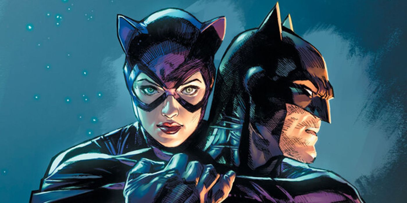 Batman and Catwoman from DC Comics
