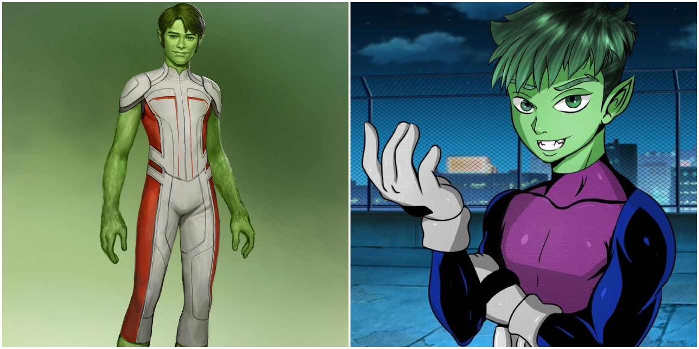 Dc 10 Pieces Of Beast Boy Fan Art That Are Wildly Fun Cbr