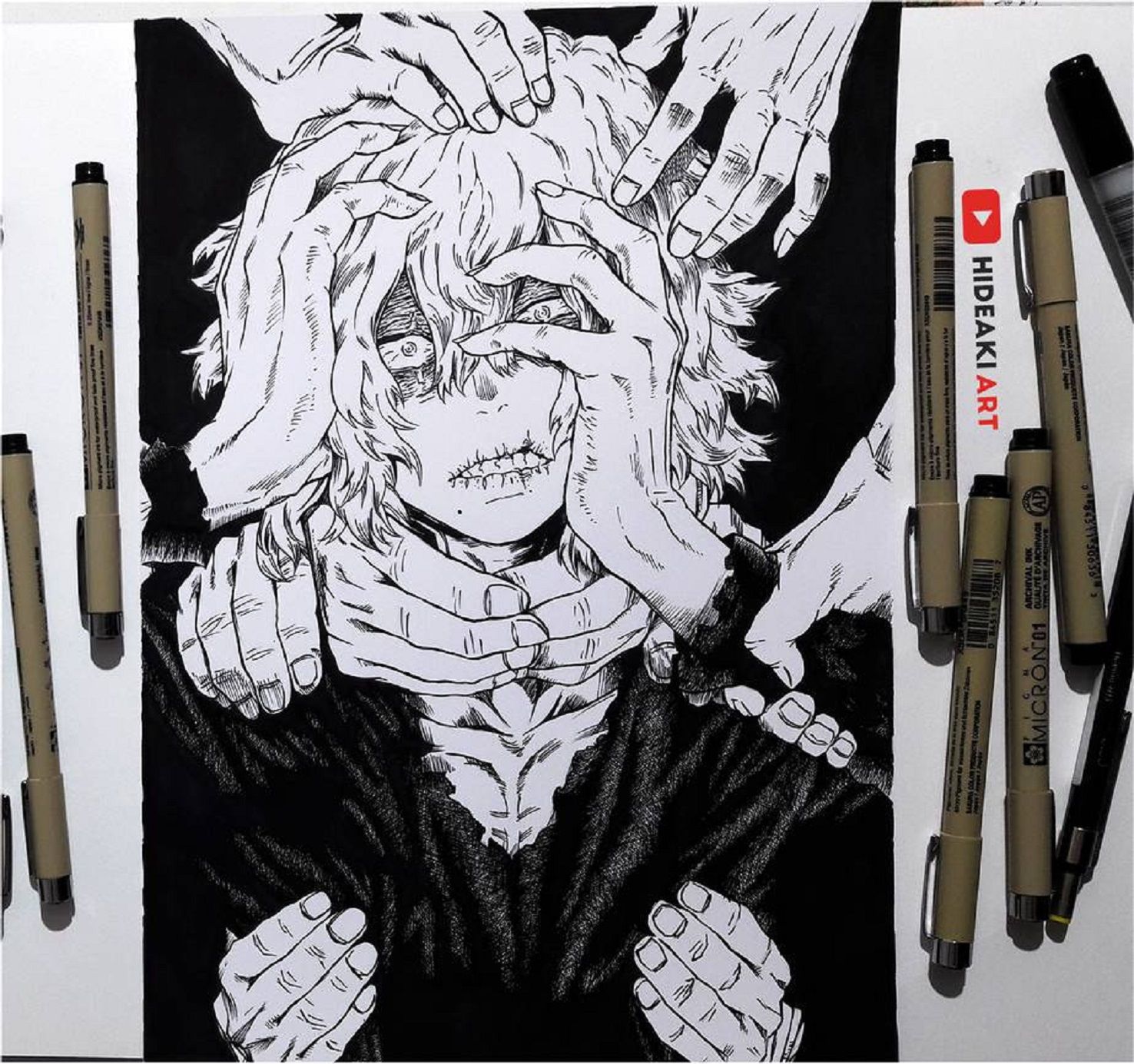 Broken shigaraki fan art