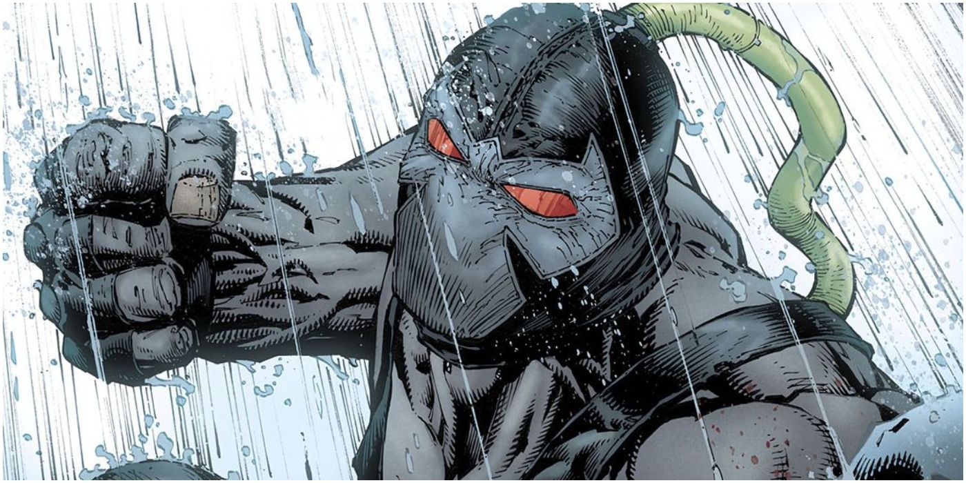 Batman's foe, Bane, from DC Comics