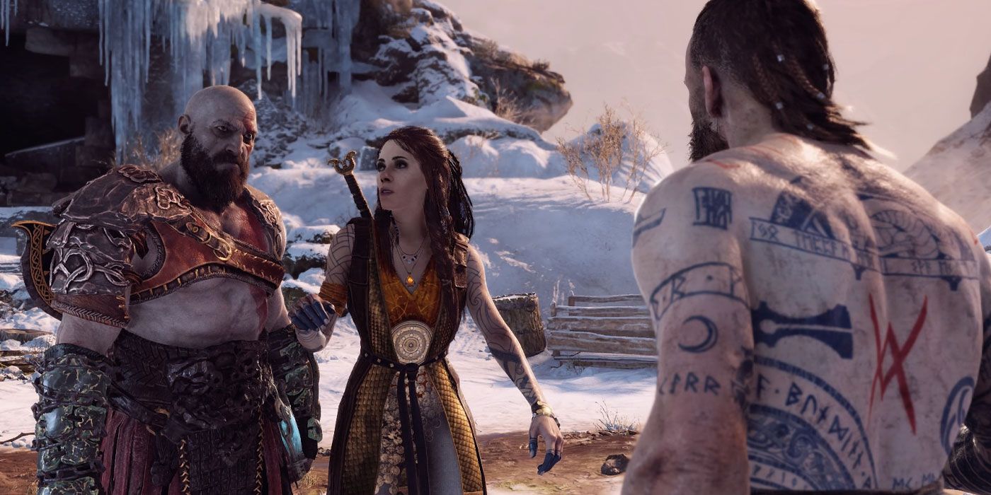 Kratos stand with Freya