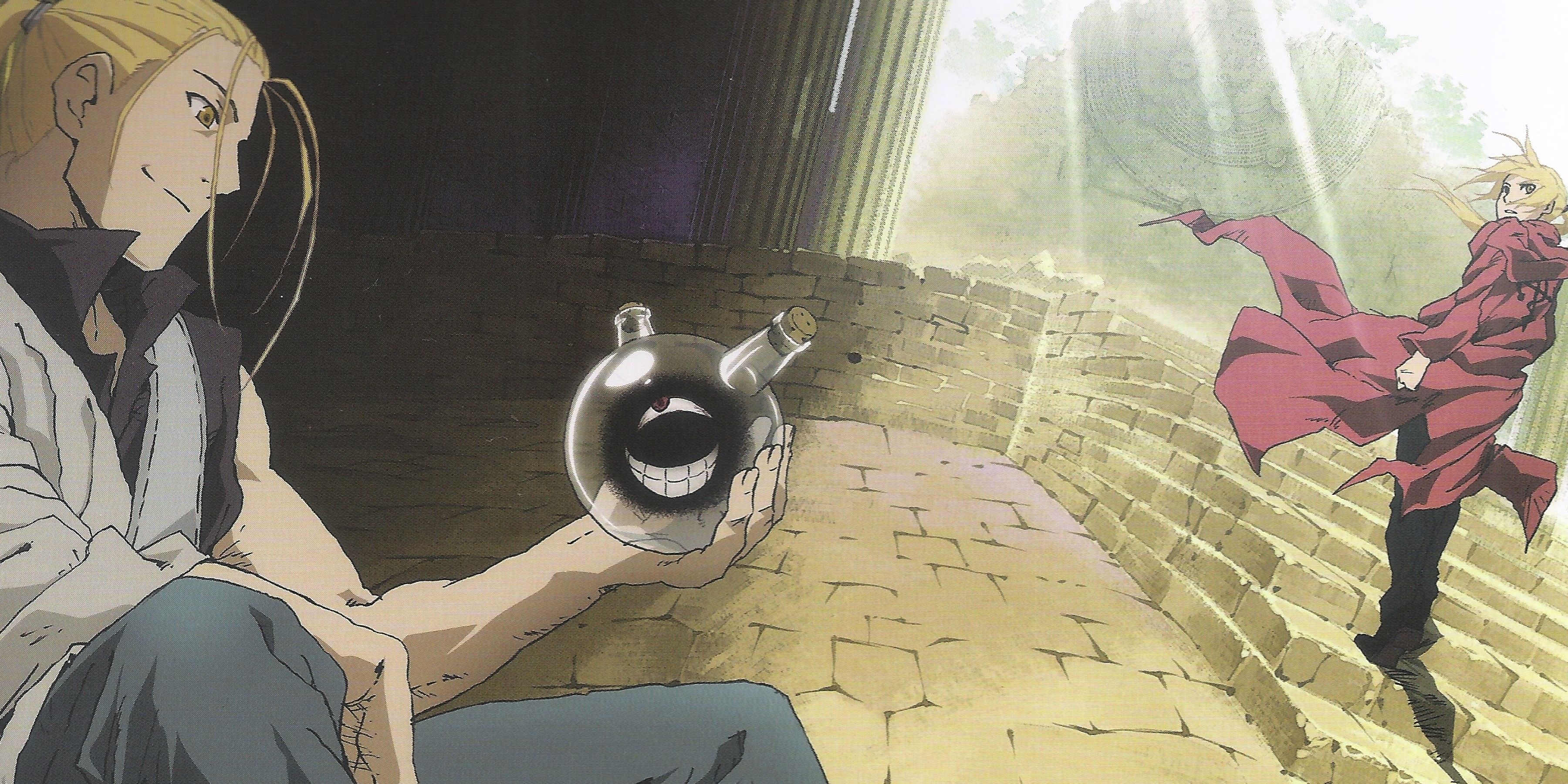 fullmetal alchemist brotherhood homunculus (the dwarf in the flask)