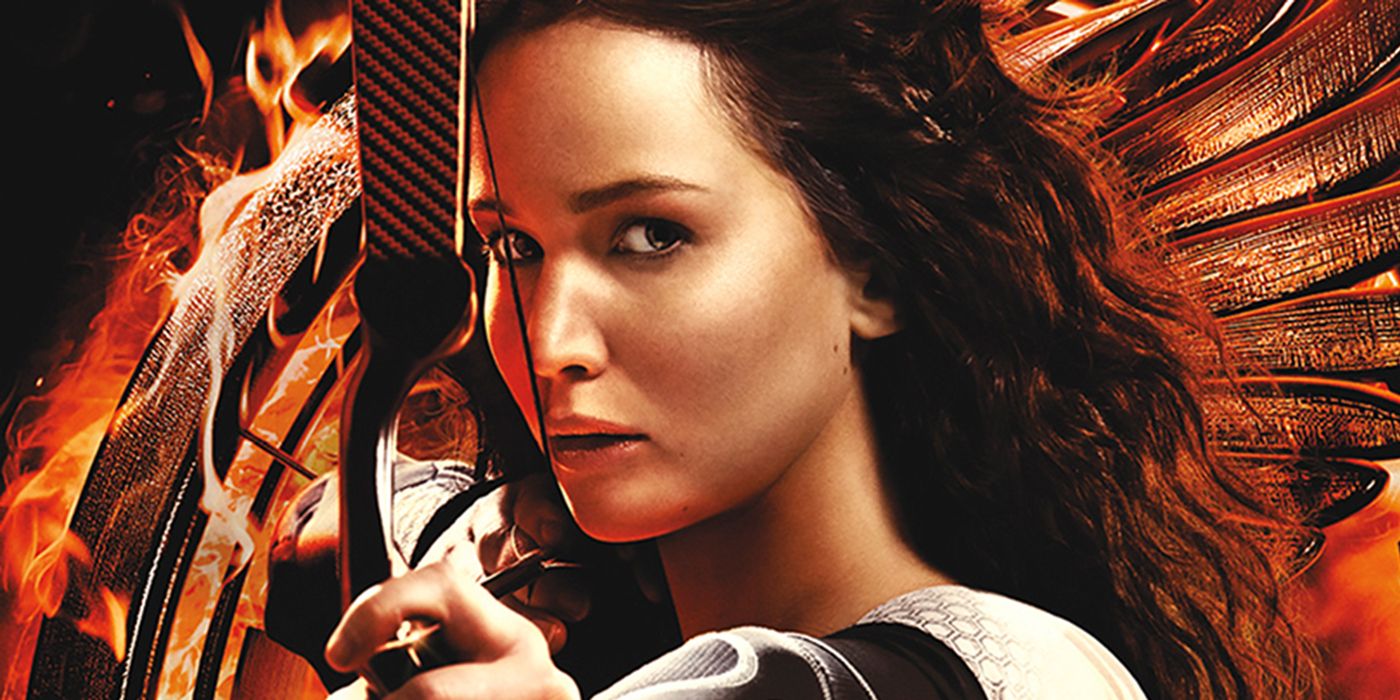 Hunger Games Catching Fire promo image.