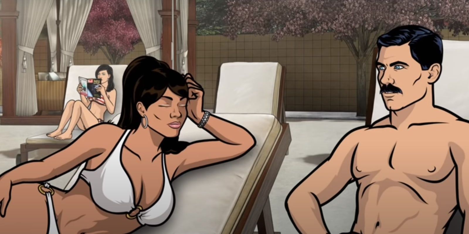 lana sterling - archer - amnesia &quot;Fugue and Riffs&quot;