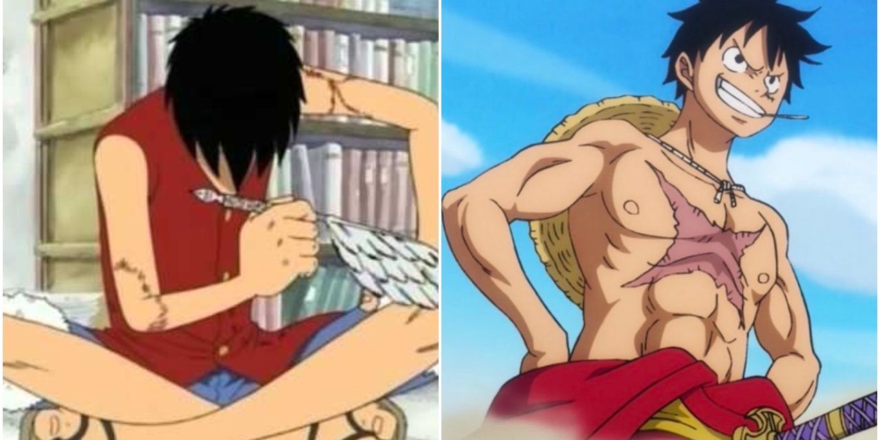 One Piece: Como os personagens principais mudaram ao longo dos anos 18