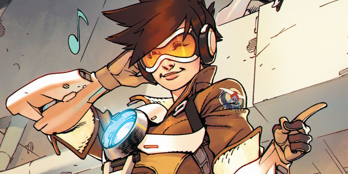 Tracer Comic Skin by Weaselbee