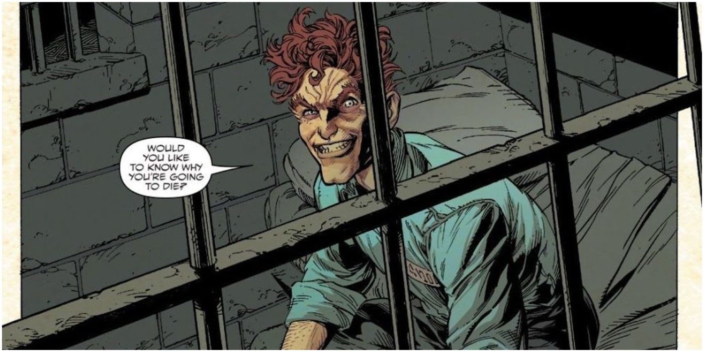 Cletus Kasady in jail before bonding with the Carnage symbiote