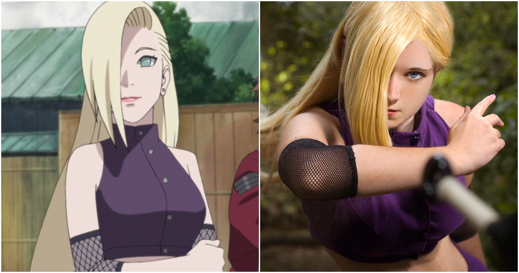 Naruto Cosplay Gives Post-Timeskip Ino A Gorgeous Casual Look