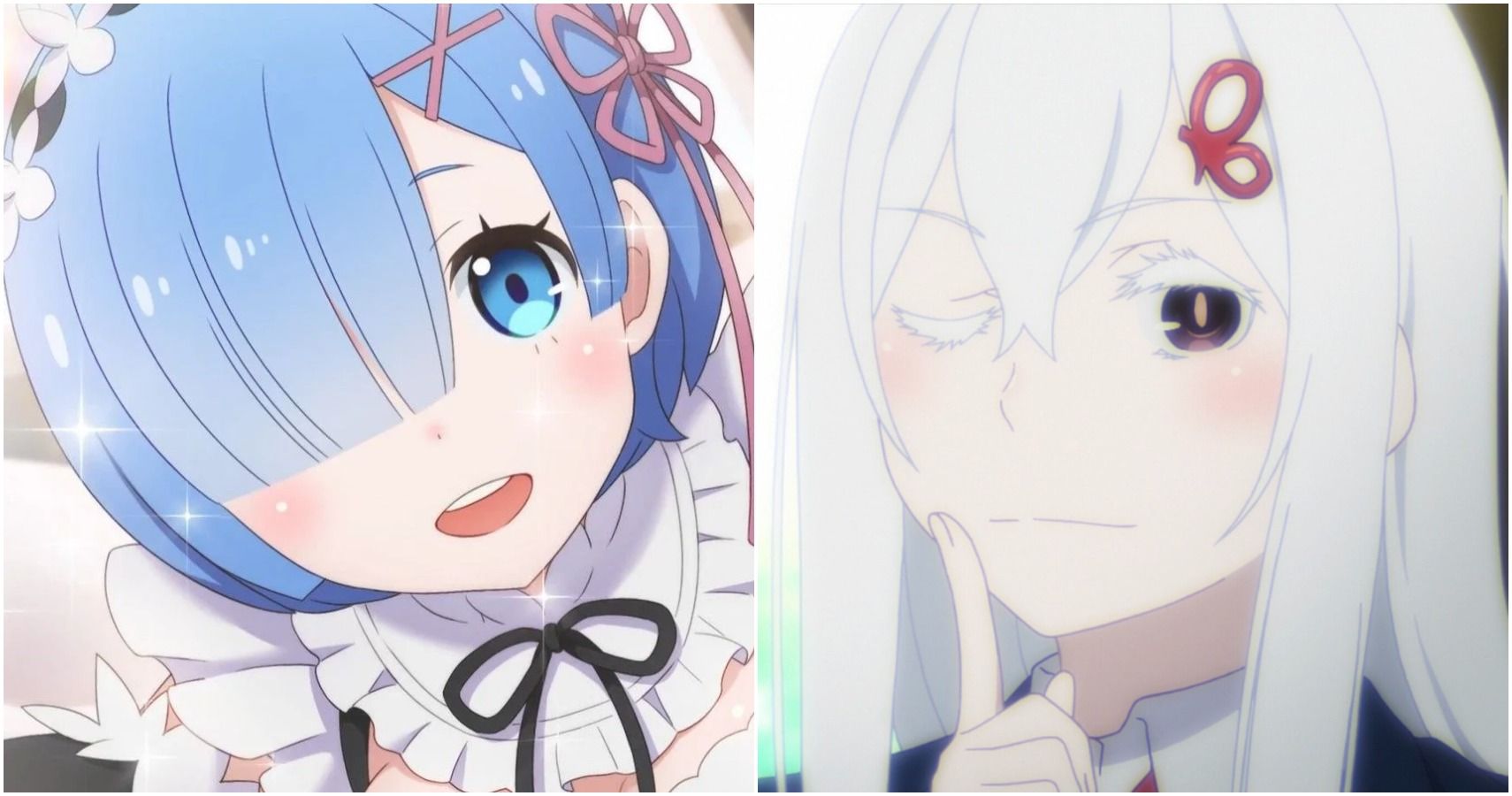 Re:ZERO -Starting Life in Another World Anime Rem Ram Emilia Re