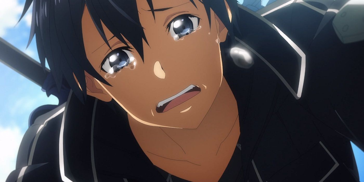 Kirito Crying SAO