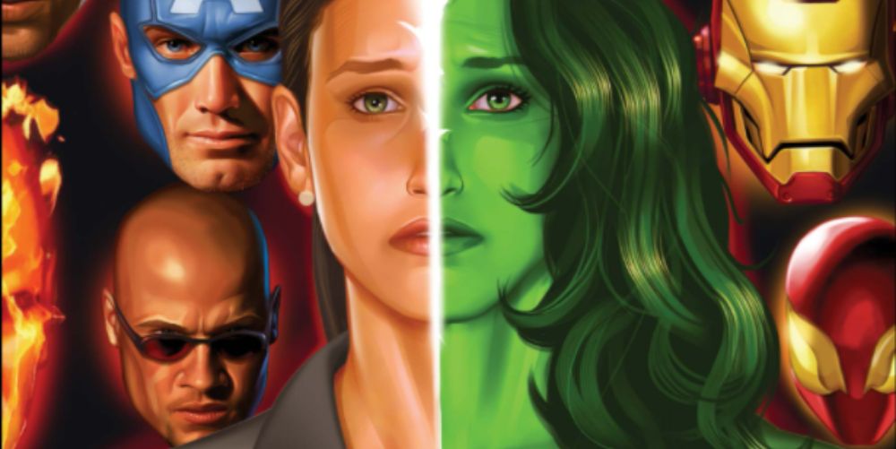 She-Hulk is split between two sides in the Marvel Civil War