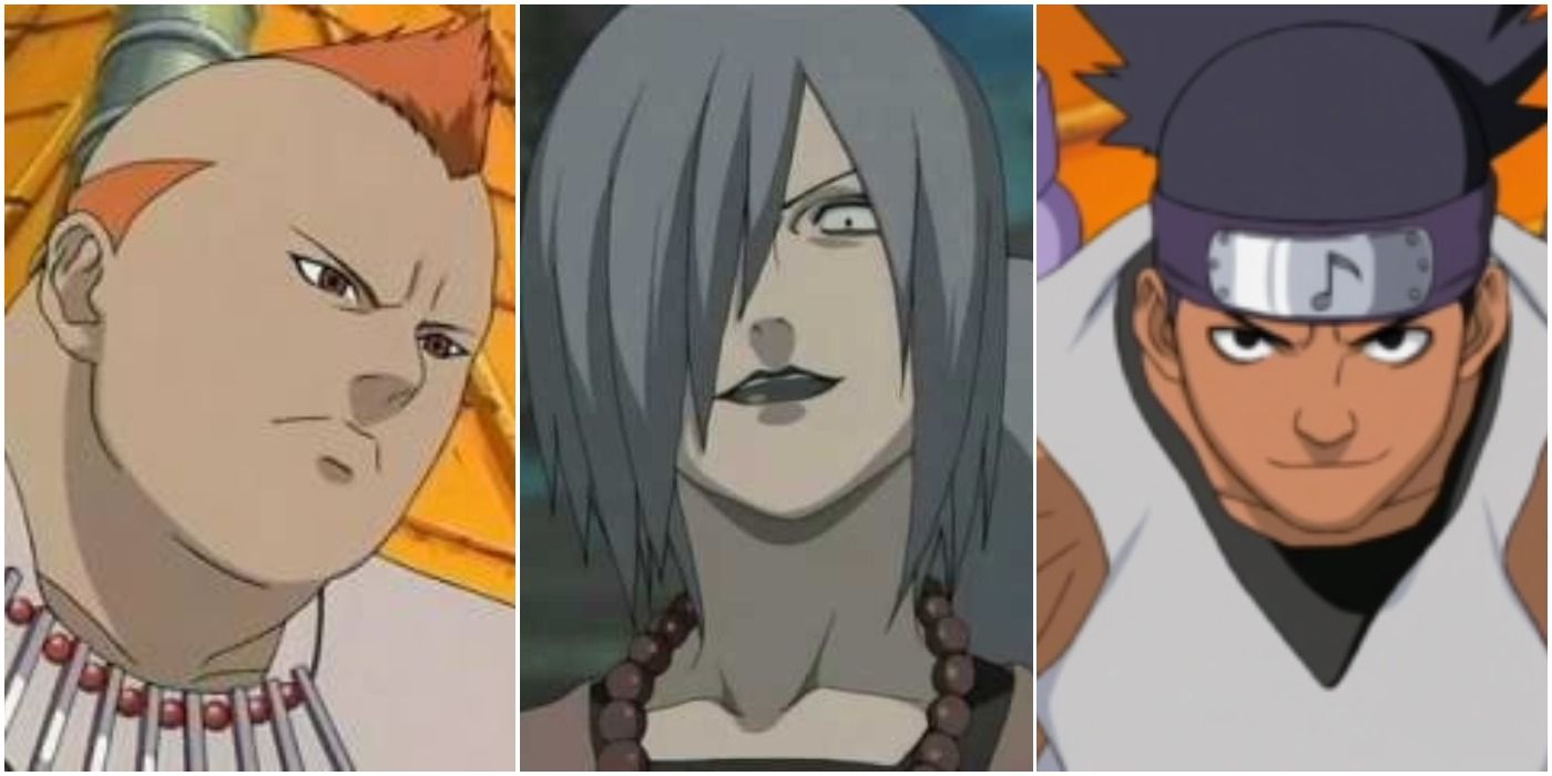 Three of the sound four naruto