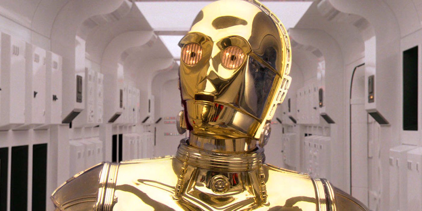 C-3PO in Star Wars: A New Hope