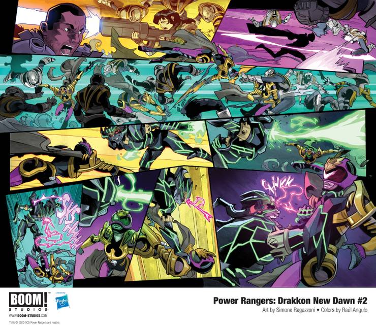 Revelada prévia de Power Rangers: Drakkon New Dawn #2