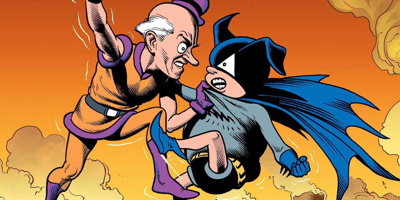 Worlds Funniest Mr. Mxyzptlk and BatMite Fighting