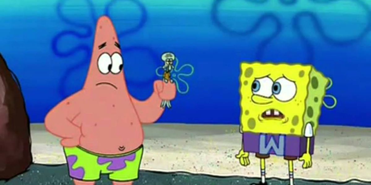 spongebob and patrick learn wumbo