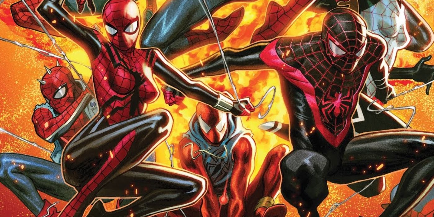 Miles Morales, Spider-Girl, Scarlet Spider, and more join up in Spider-Geddon