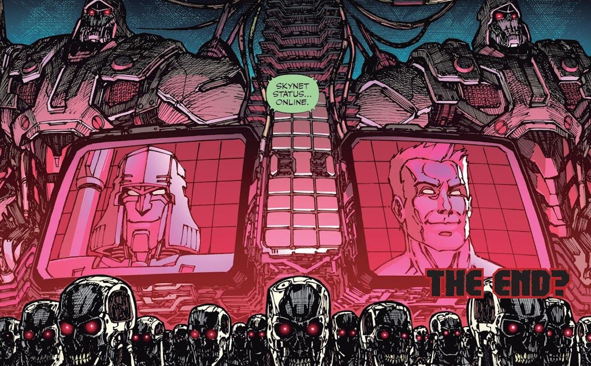 Transformers vs. The Terminator How the Crossover Sets Up a Potential