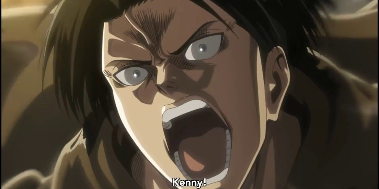 Levi unleashes his fury on Kenny