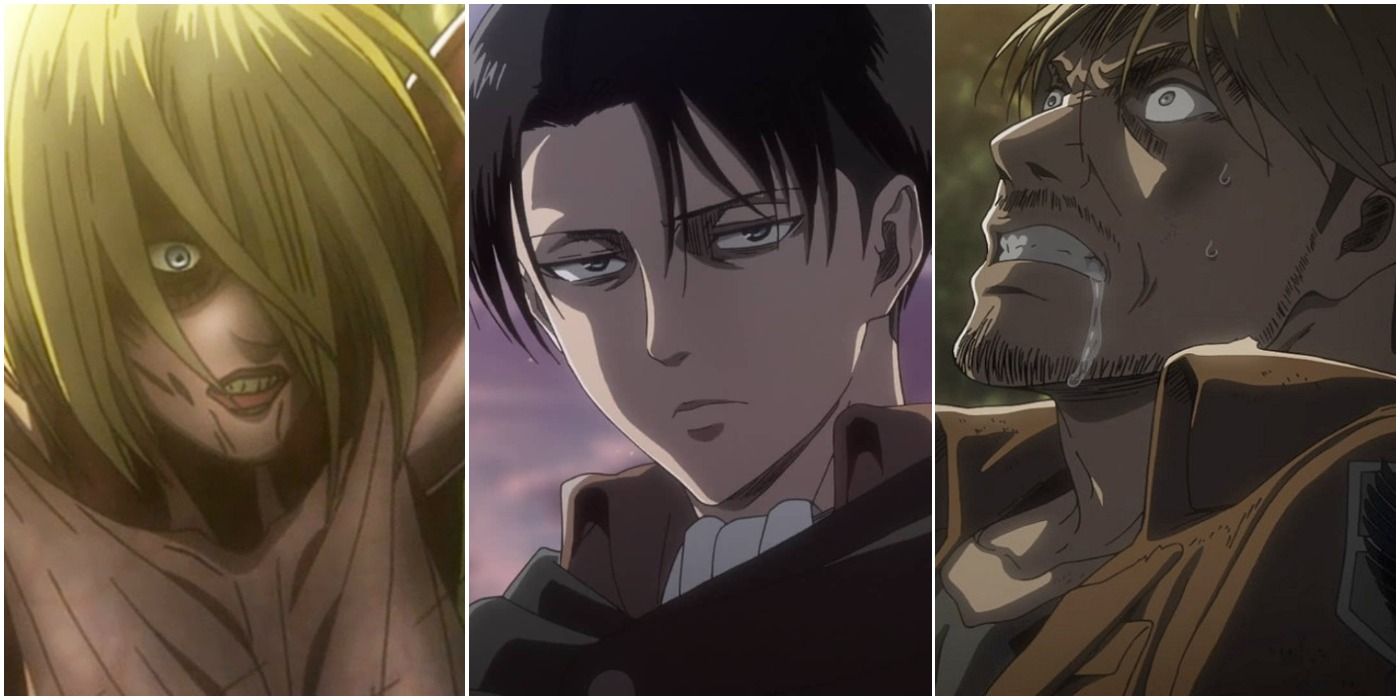 Attack On Titan Hange Zoe Levi Ackerman With Care And Oluo Bozado Petra Ral  Erwin Smith And Some Others On Back HD Anime Wallpapers | HD Wallpapers |  ID #39309