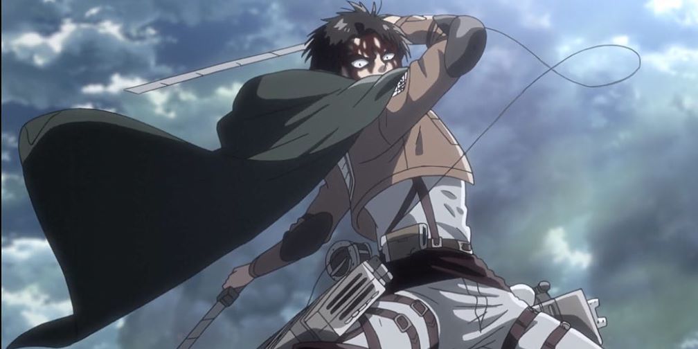 Anime Attack On Titan Levi Ackerman Swing