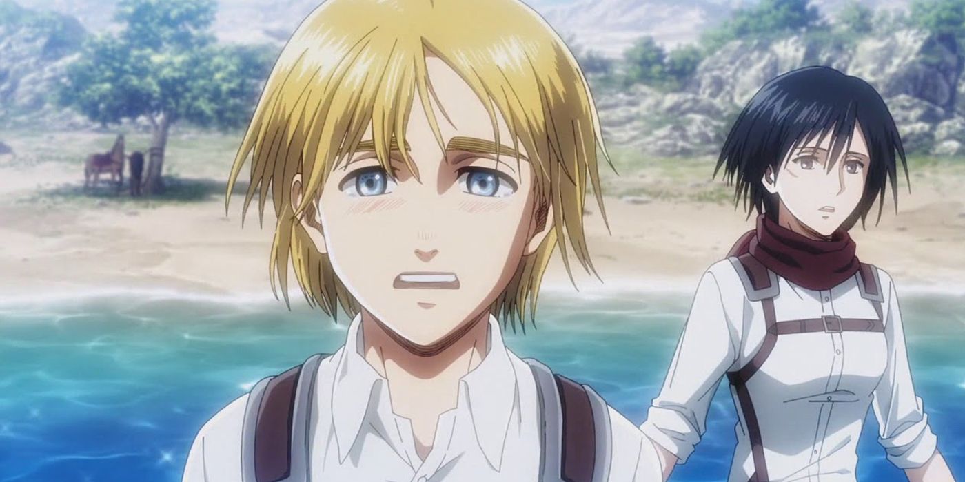 Attack On Titan, Armin And Mikasa Finally See The Ocean