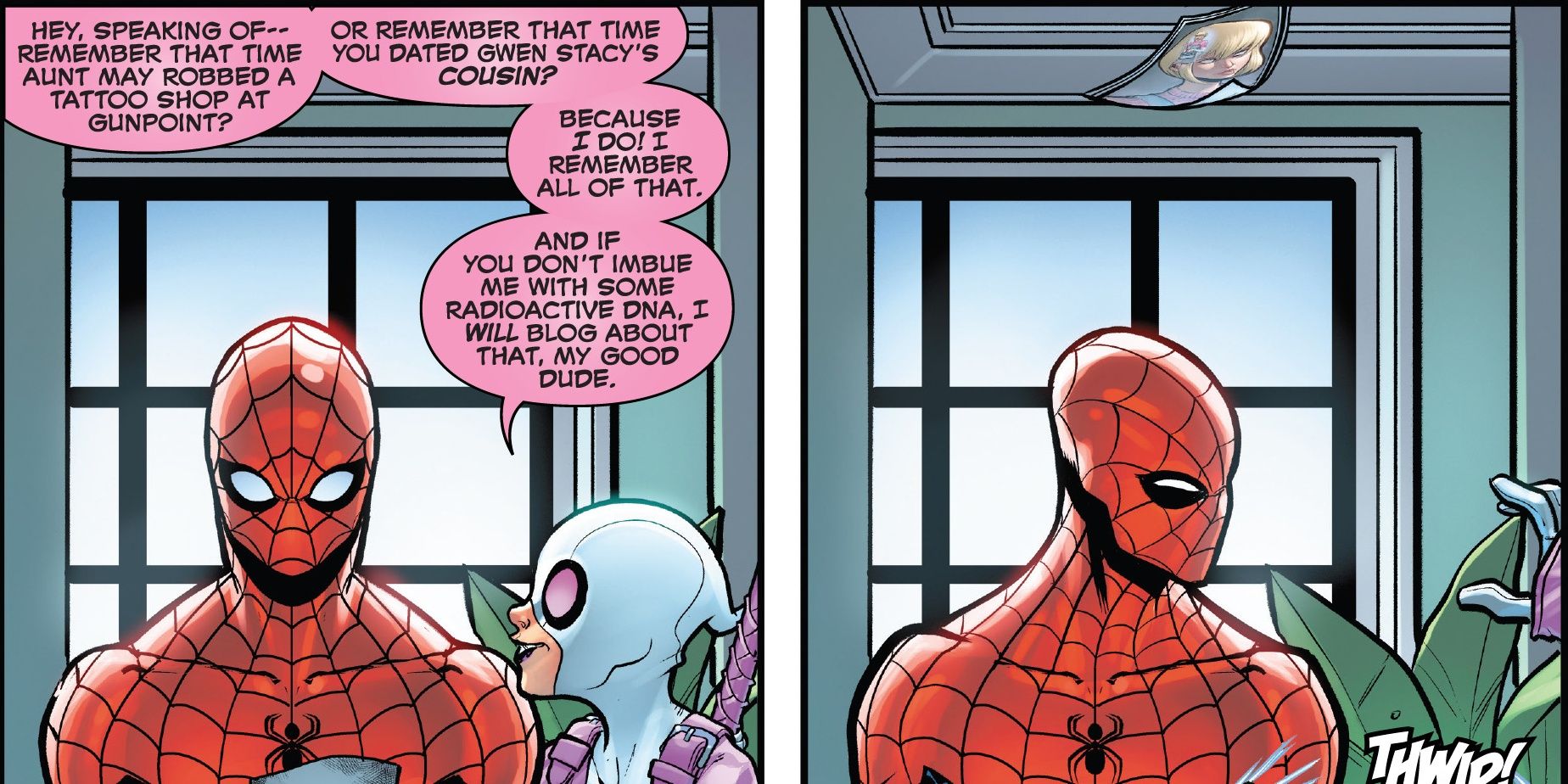 Gwenpool: 10 Most Obscure References & Jokes She Made In The Comics