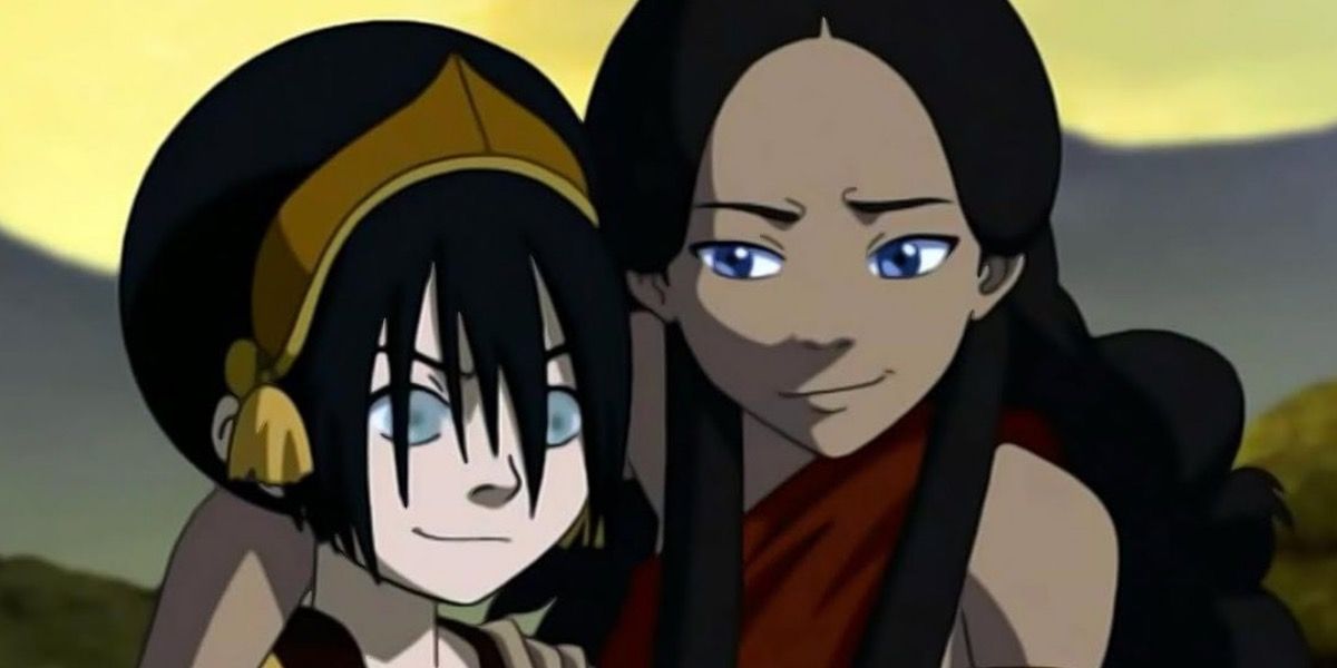 katara and toph from avatar