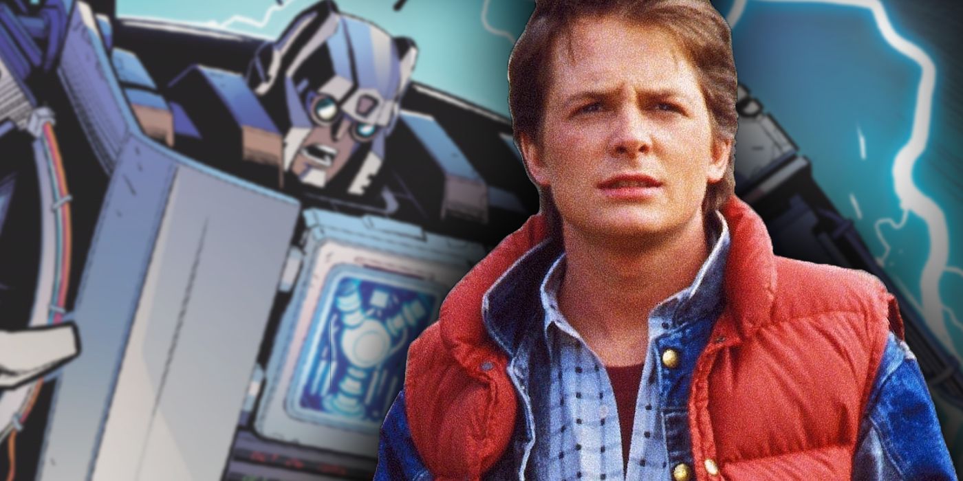 Back to the Future Transformers Marty feature