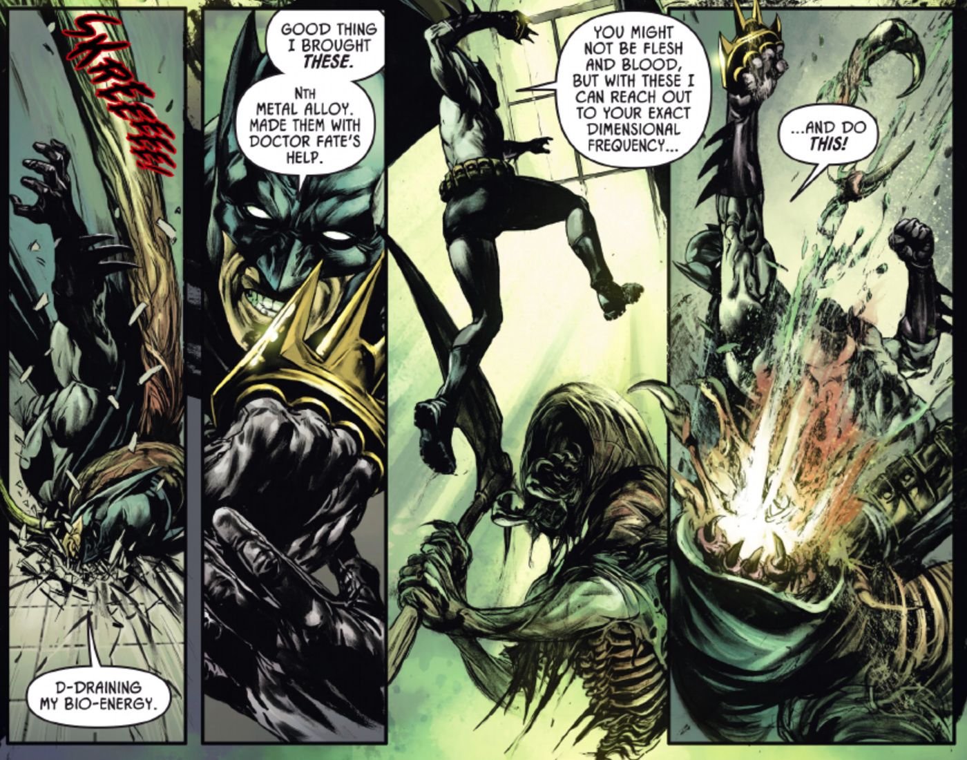 Batman Doomed and Damned Nth Metal