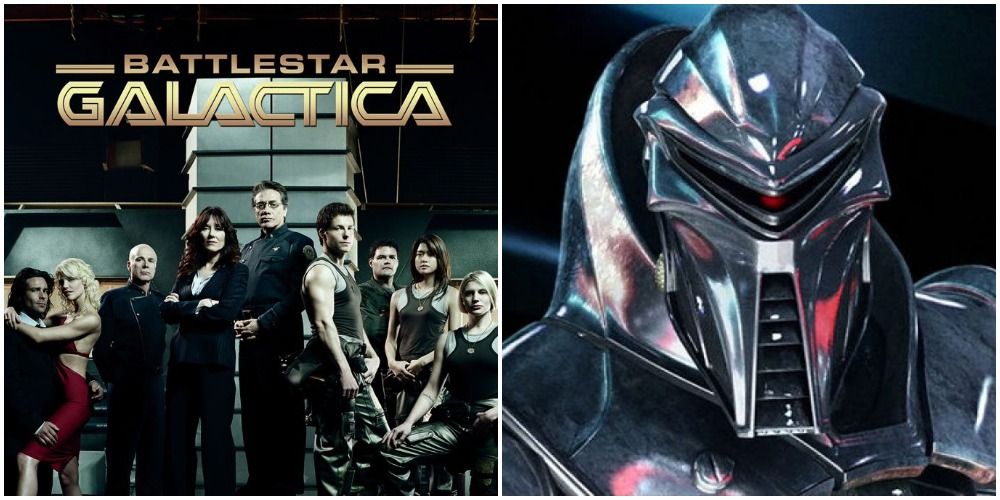 Battlestar Galactica cover image and Cylon