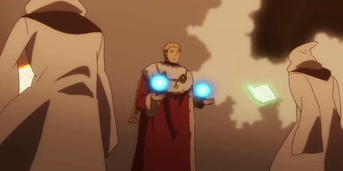 Black Clover: Wizard King About to Kill Two Terrorists With Time Blast