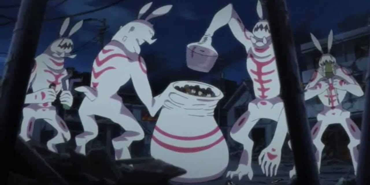 Anime Blood-C Bunny Beasts Forging