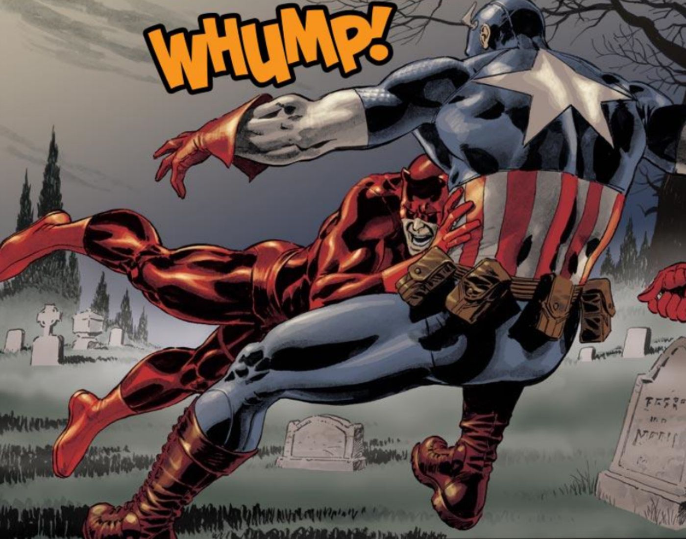 Daredevil Vs Captain America