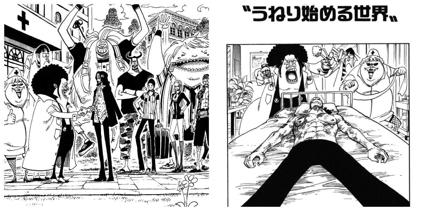 Cp9 manga cover story One Piece