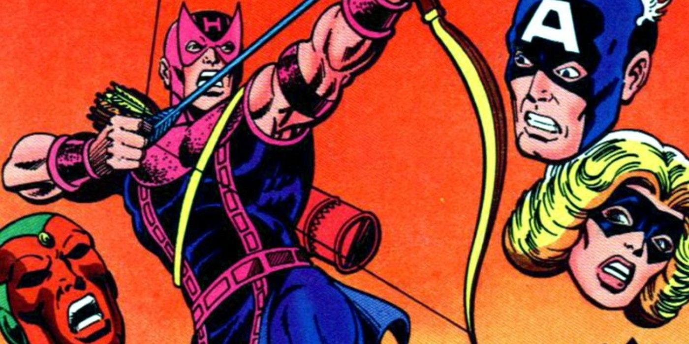 Original Hawkeye Avengers Comic 