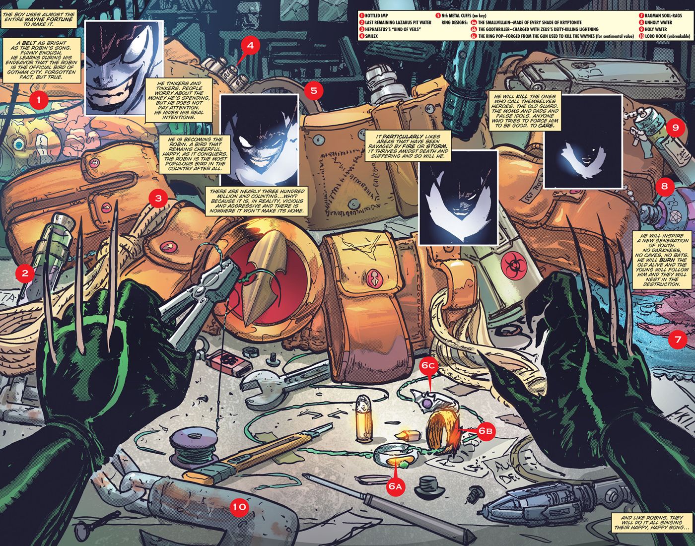 The Robin King Brings a Batman Movie Weapon Into DC's Death Metal