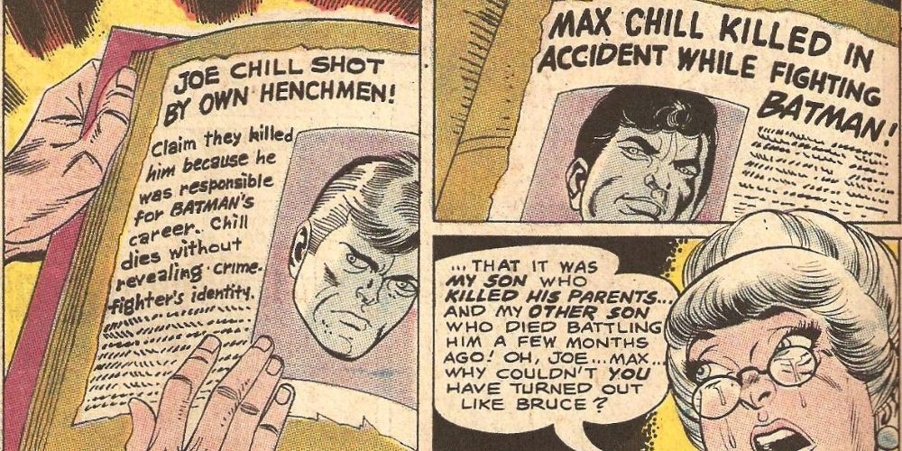 Detective Comics 33 Joe Chill Shot By Own Henchmen