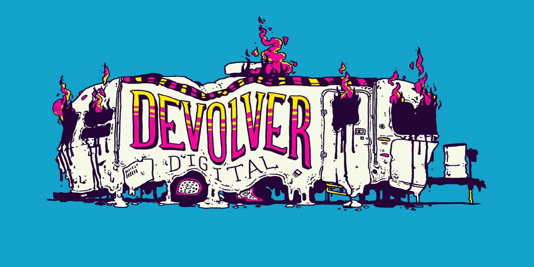 Devolver Digital E3 Banner.