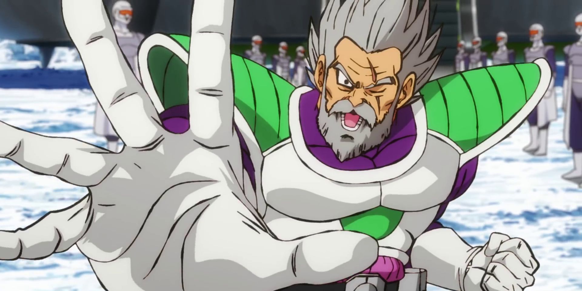 Paragus refuses entry to Frieza in Dragon Ball Super: Broly