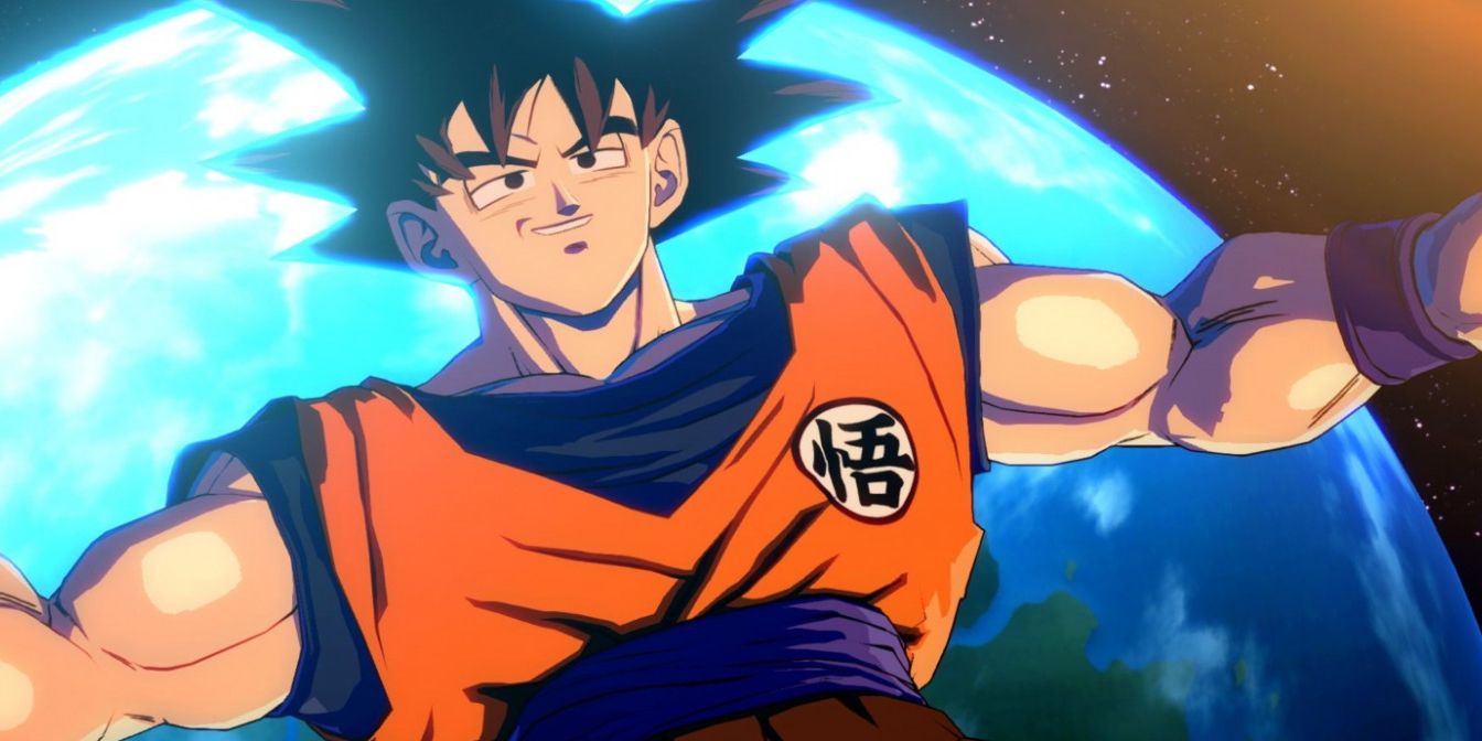 Game Dragon Ball Z Kakarot Goku Falls To Earth