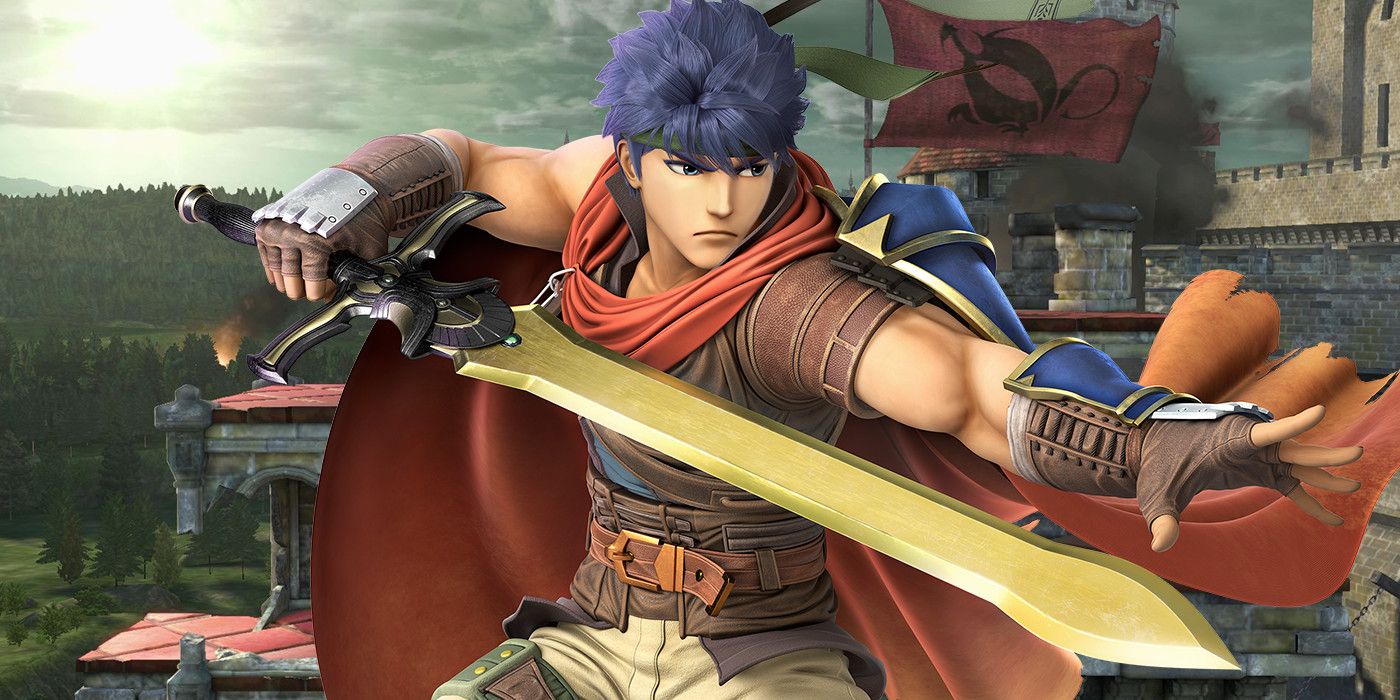 Ike from Fire Emblem ready for action