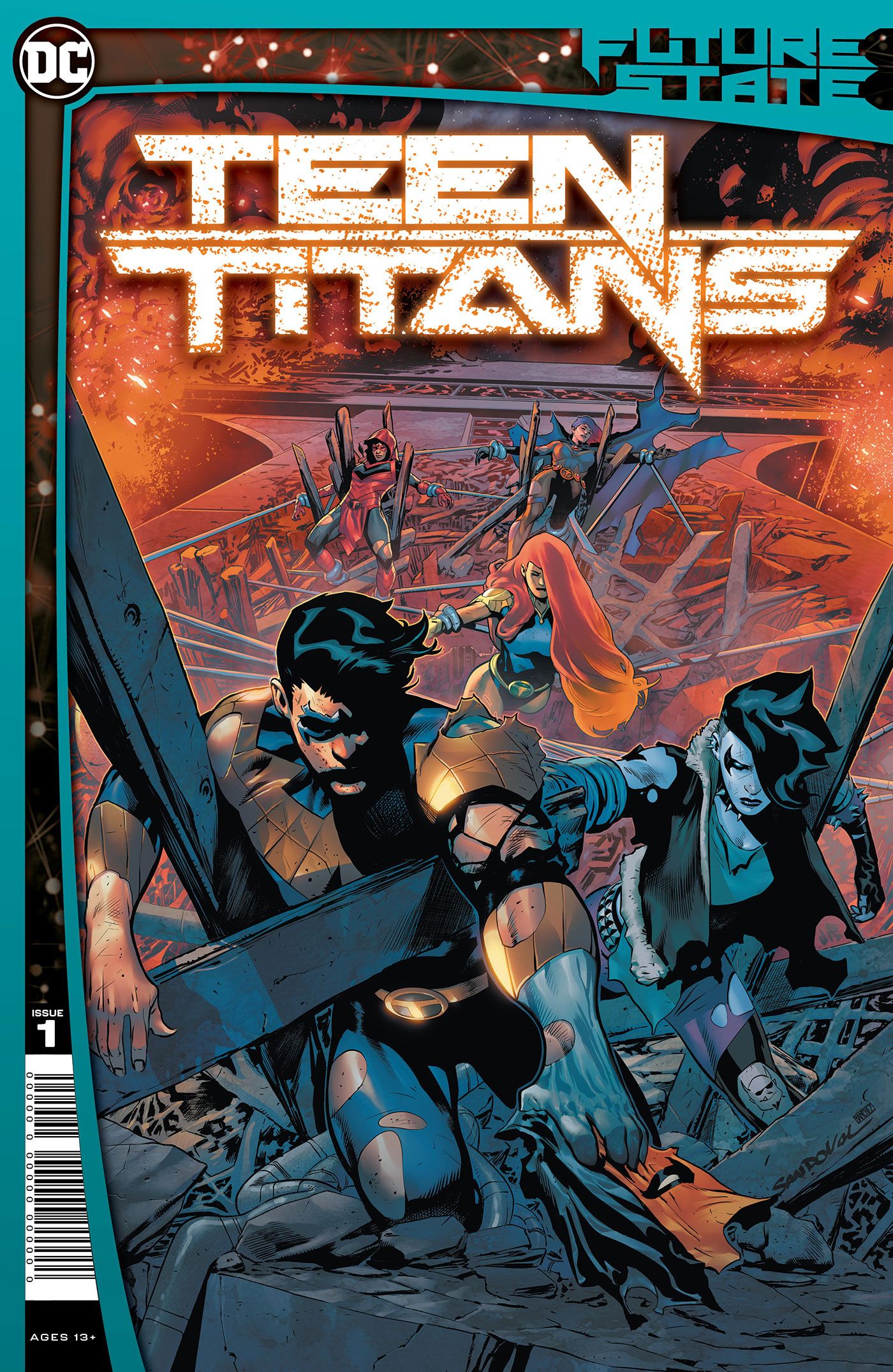 TEEN TITANS #1 3D MOTION COVER DC NEW 52 