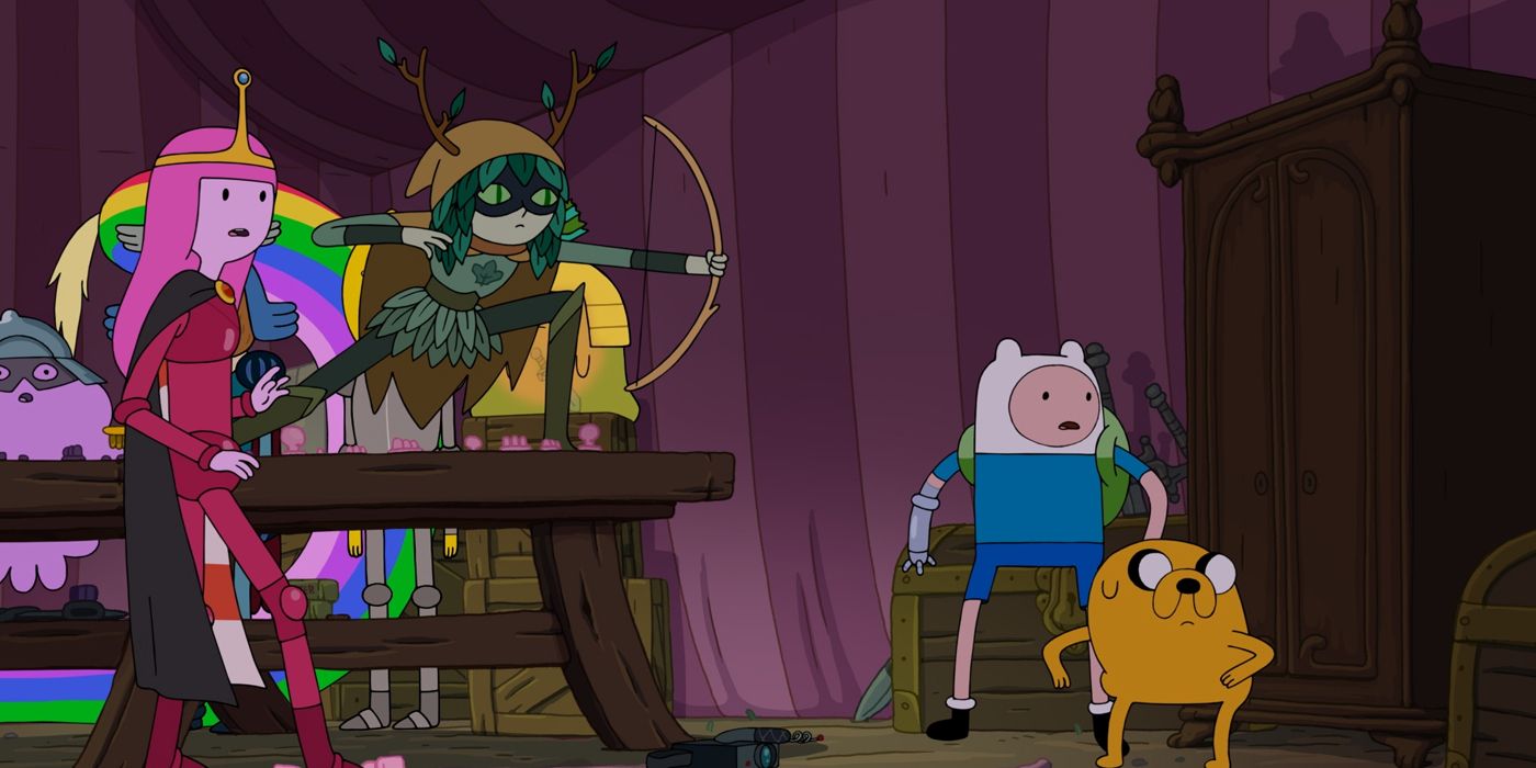 Screenshot From The Finale Of Adventure Time Before The War Begins