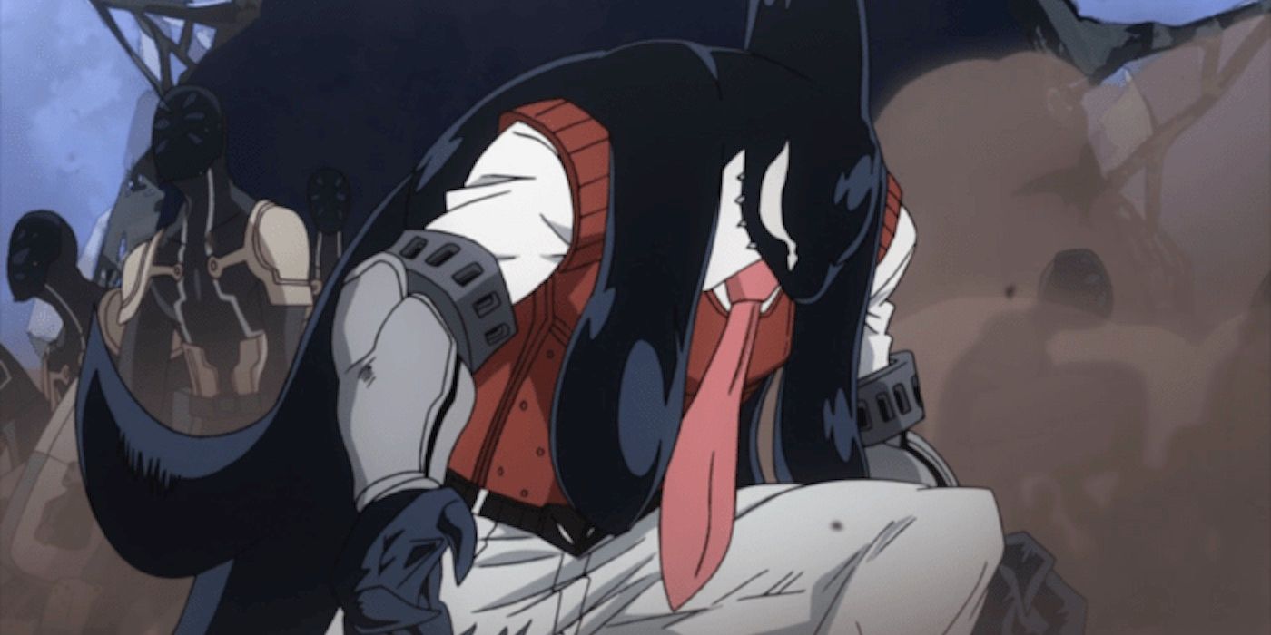 Gang Orca ready to fight in My Hero Academia.