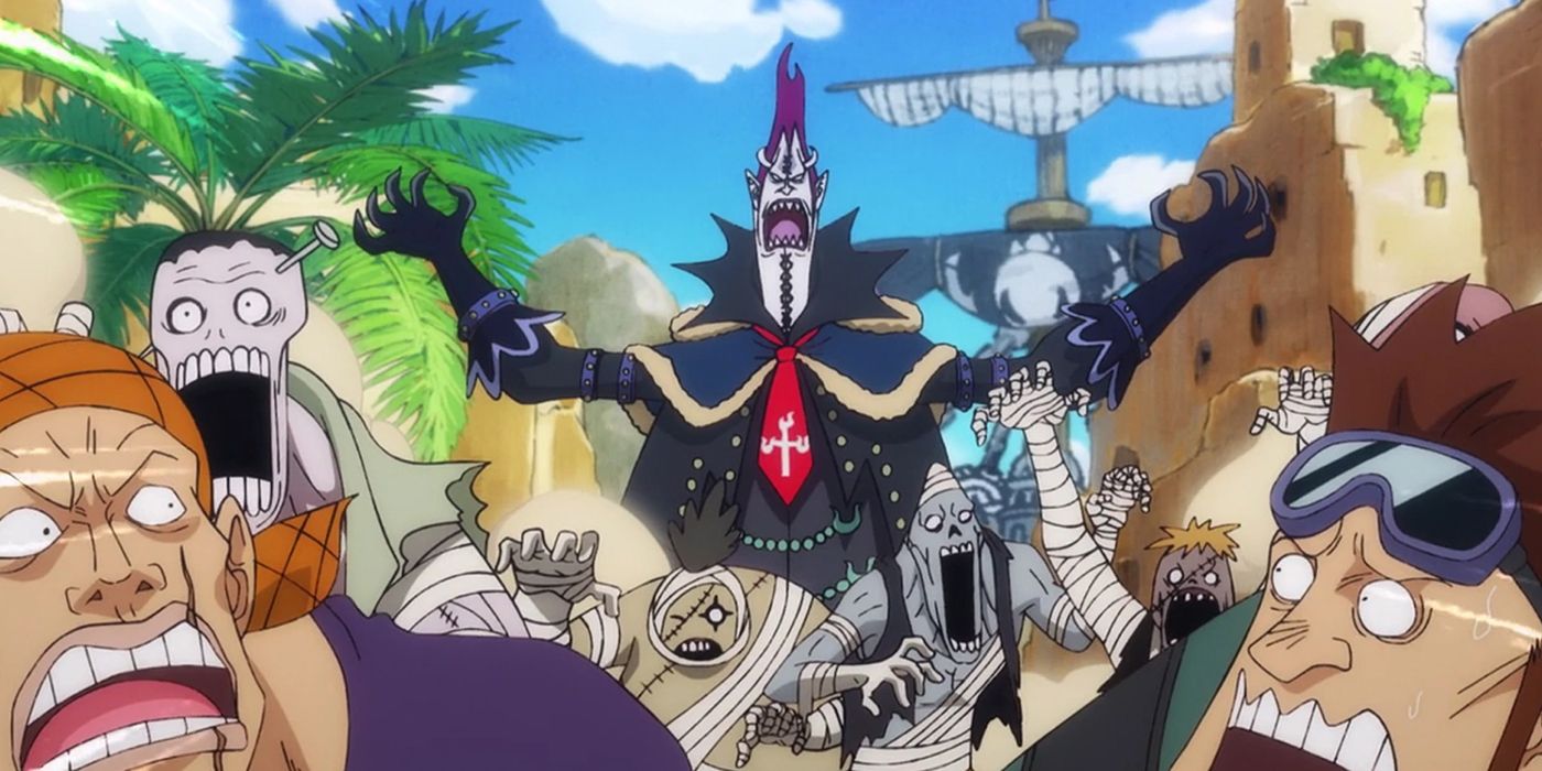 Gecko Moria Using Zombies To Attack The Blackbeard Pirates